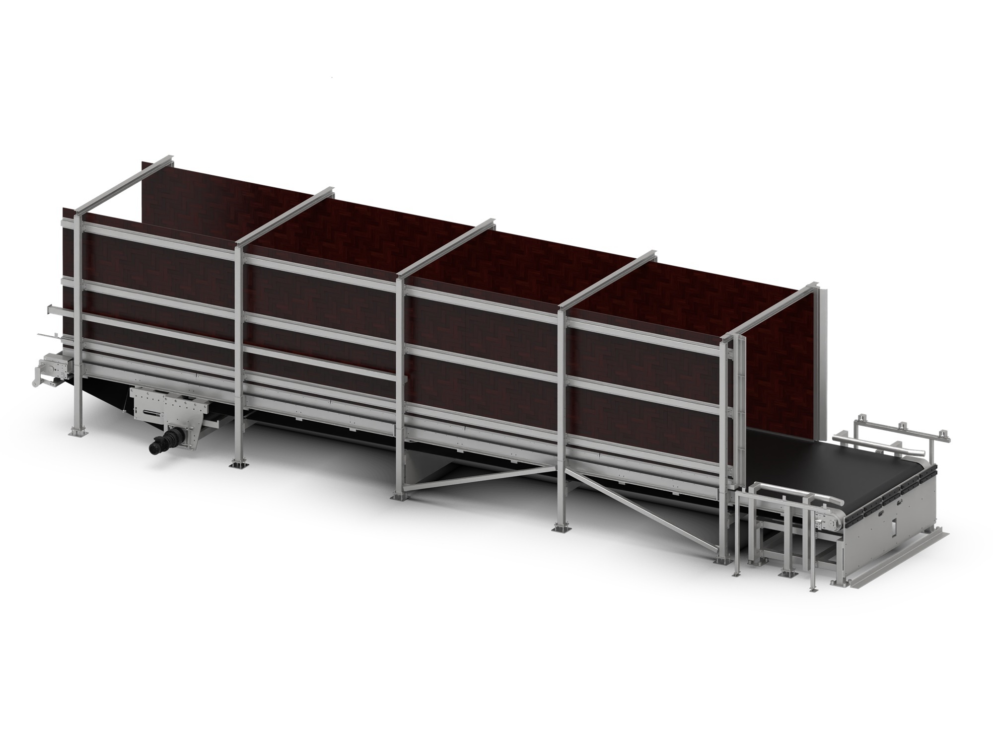 Bunker 80m3 - biomass handling